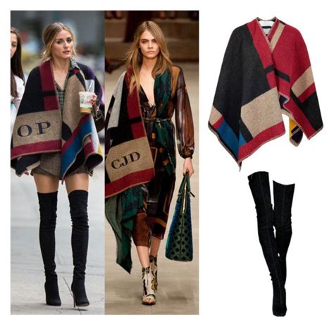 burberry personalised poncho